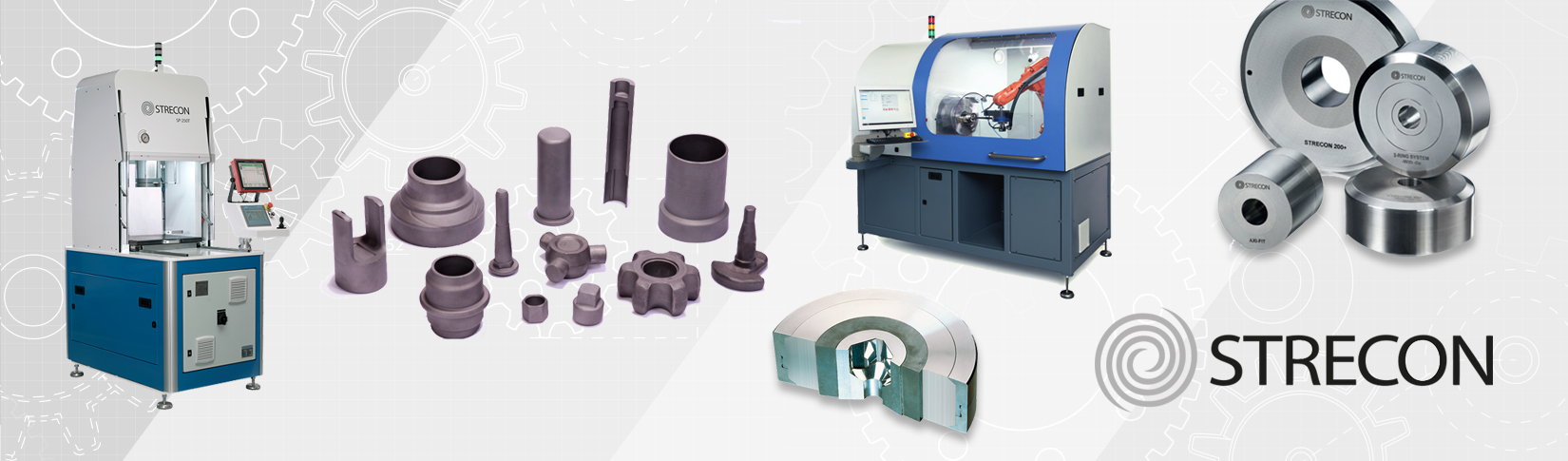 STRECON Sarmal Zarf, Parlatma Makinası ve Pres