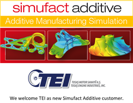 TEI, Simufact Additive'i seçti