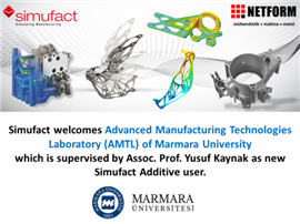 Marmara Üniversitesi Simufact Additive'i seçti.