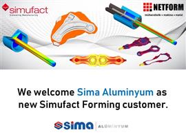 Sima Alüminyum, Simufact Forming'i seçti