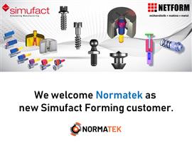 Normatek, Simufact Forming'i seçti.