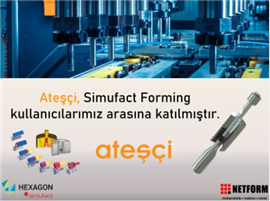Ateşçi, Simufact Forming'i seçti