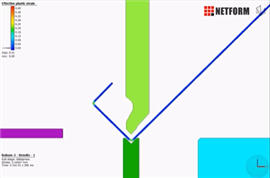 Simufact Forming - Press Brake Bending Simulation
