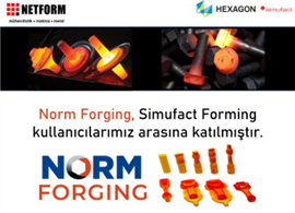 Norm Forging Simufact Forming'i tercih etti.