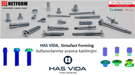 Has Vida Fasteners Simufact Forming'i tercih etti.