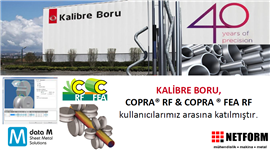 Kalibre Boru, COPRA® RF & FEA RF'i tercih etti.