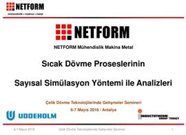 Çelik Dövme Teknolojilerinde Gelişmeler Semineri